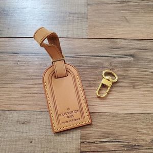 Louis Vuitton Small Name Tag D72